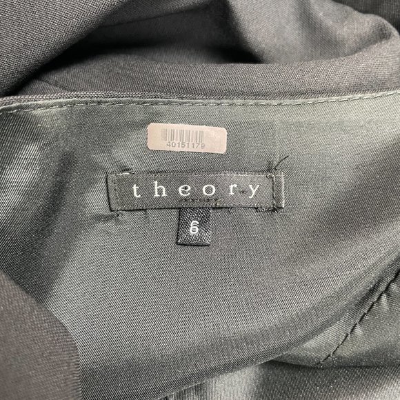 Theory Black Wool Suiting Dress - Picture 5 of 5